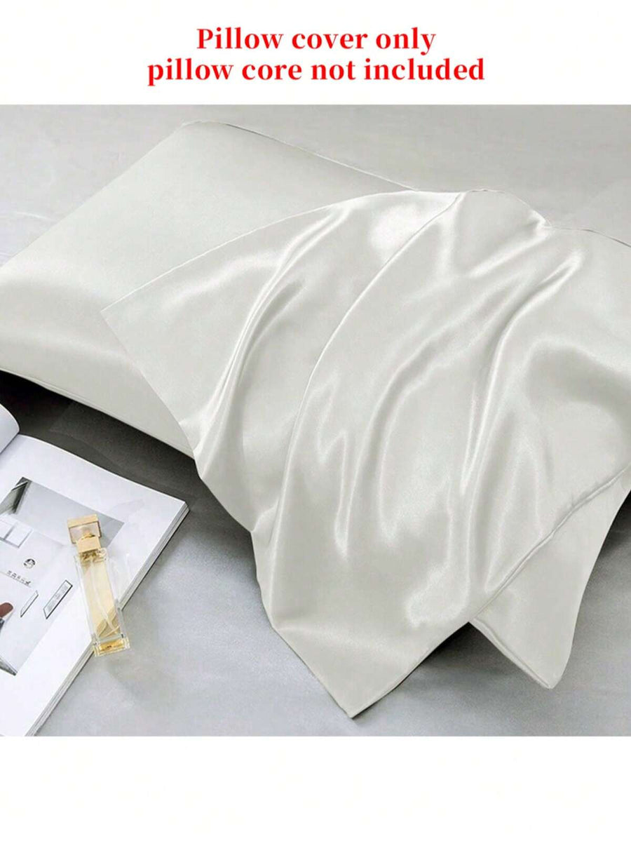 2PCS Satin Pillowcase Set For Hair And Skin, 2 Pieces Pillowcase Set, Soft And Comfortable Pillowcases With Envelope Closure